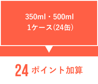 350ml・500ml 1ケース(24缶) 24ポイント加算