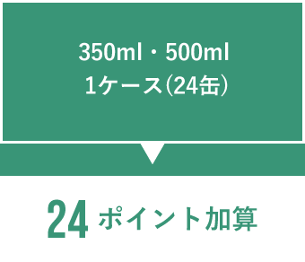 350ml・500ml 1ケース(24缶) 24ポイント加算