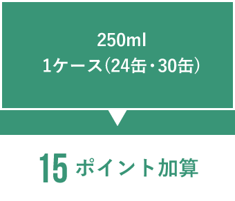 250ml1ケース(24缶・30缶) 15ポイント加算